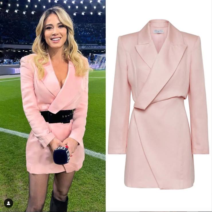 Vestito Torino Inter Diletta Leotta