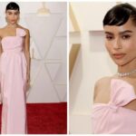 Zoë Kravitz in Saint Laurent Oscar 2022