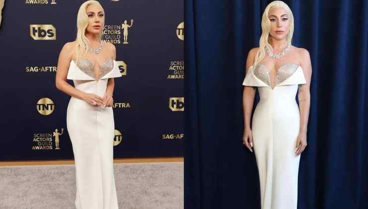 abito lady gaga set awards