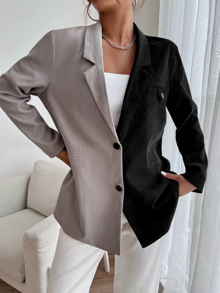blazer-bicolore-grigio-nero