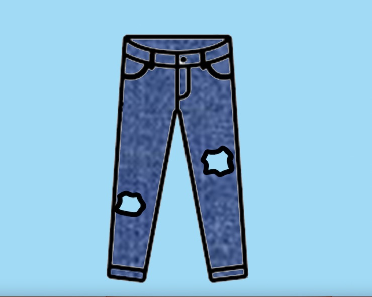 quiz buchi jeans