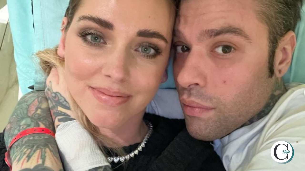 chiara ferragni look uscita ospedale fedez