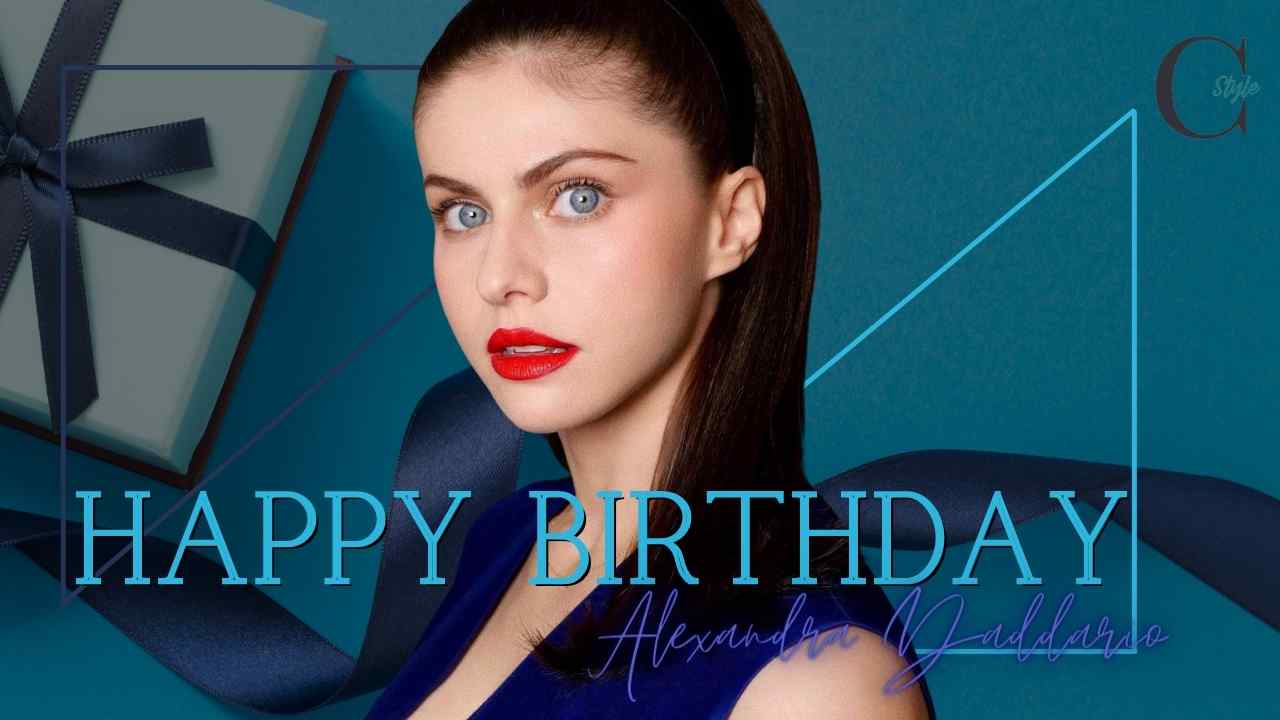 compleanno alexandra daddario