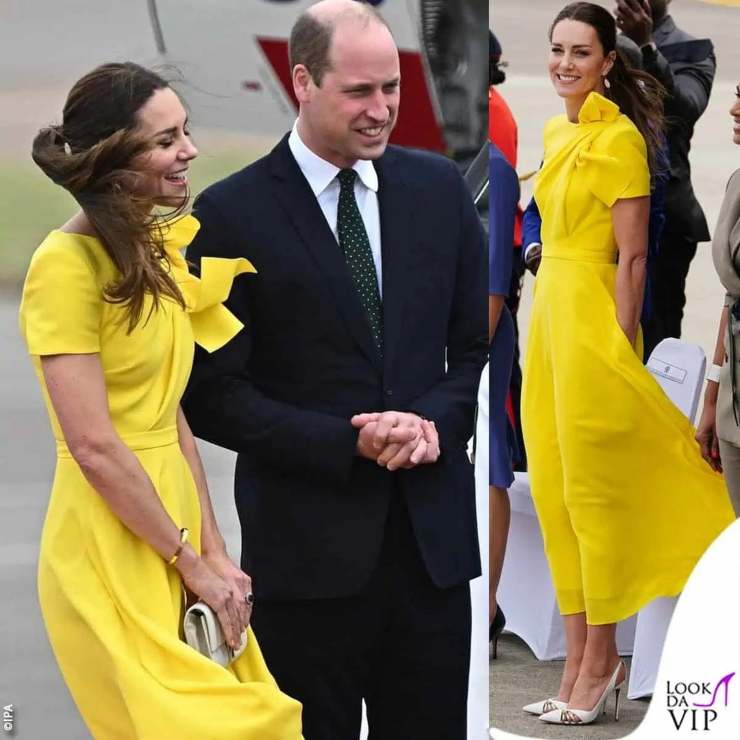 vestito giallo kate middleton