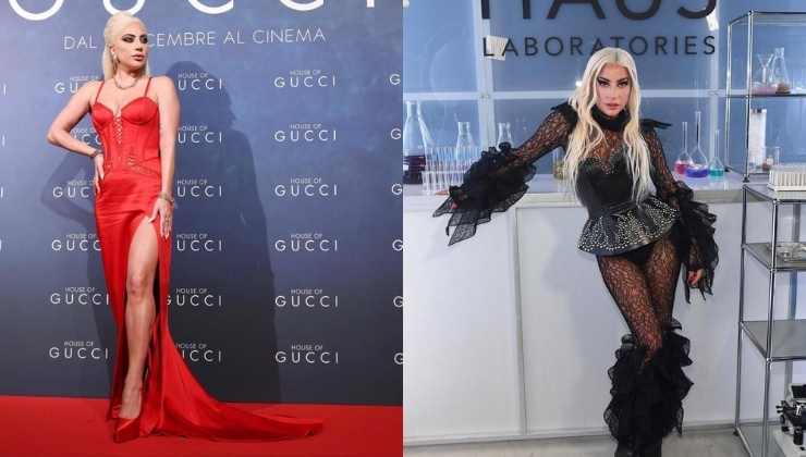 lady gaga eccentricità e spacchi 