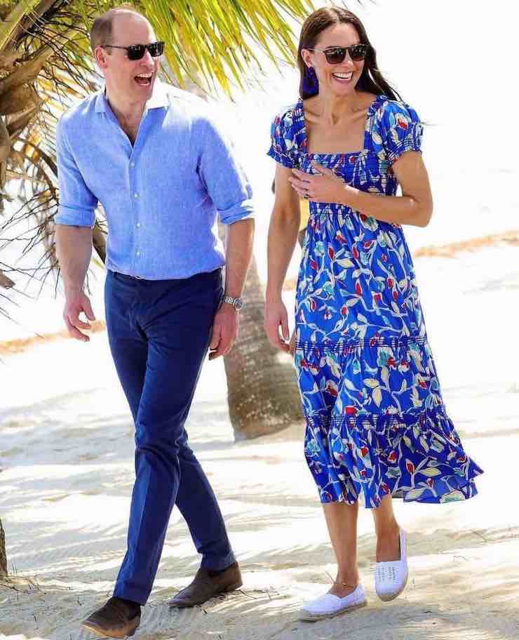 look Caraibi Kate Middleton