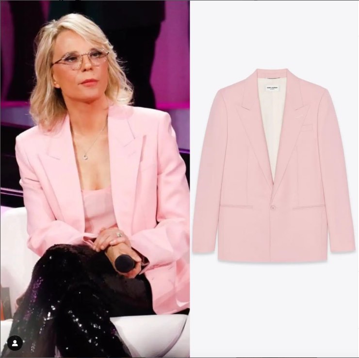 Blazer YSL Maria De Filippi