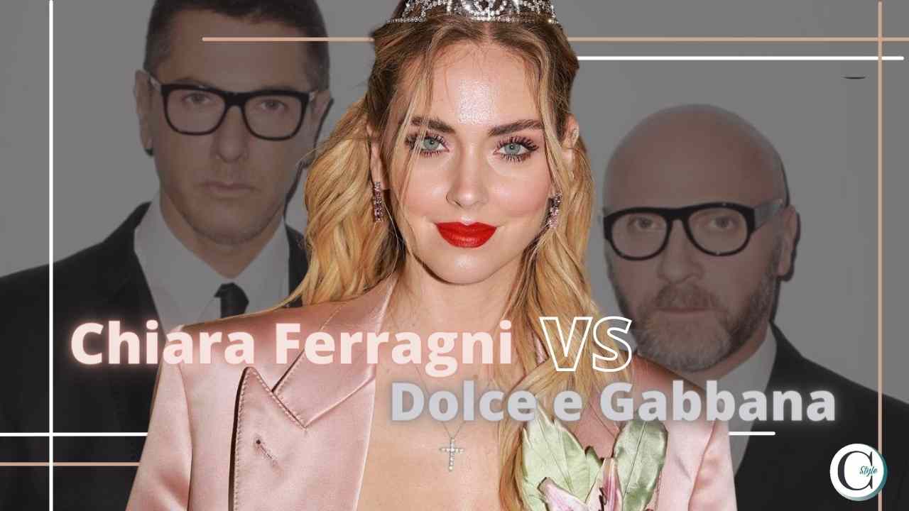 Chiara Ferragni vs dolce e gabbana