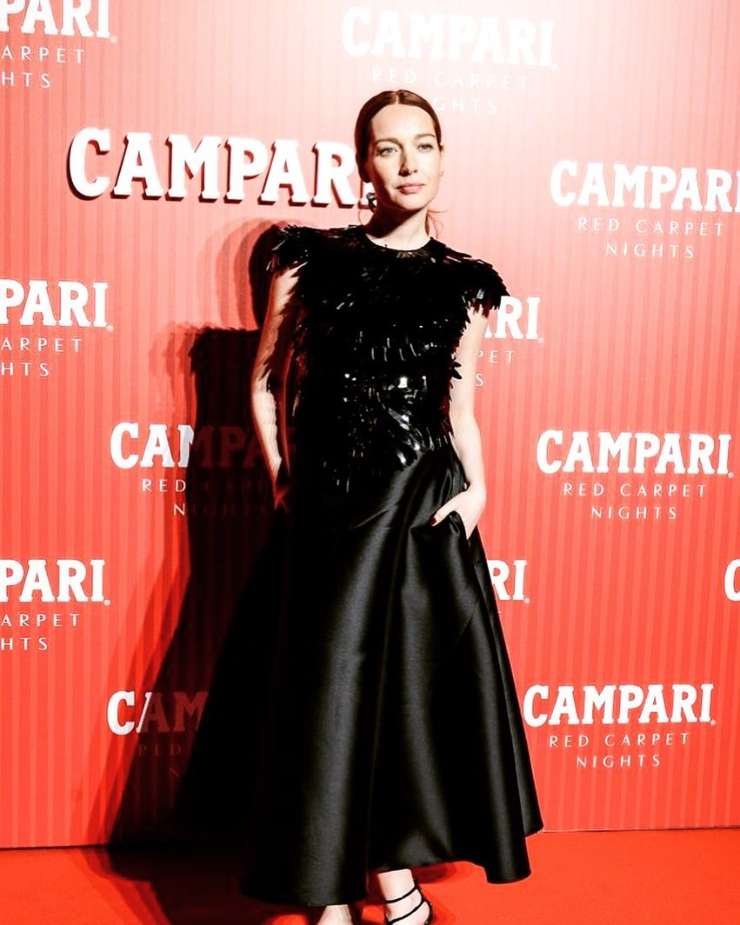 Cristiana Capotondi in nero 