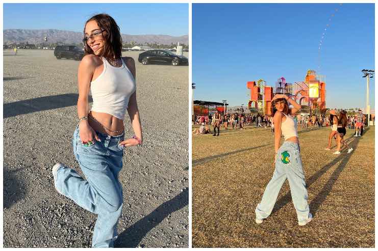 Ginevra Mavilla look Coachella