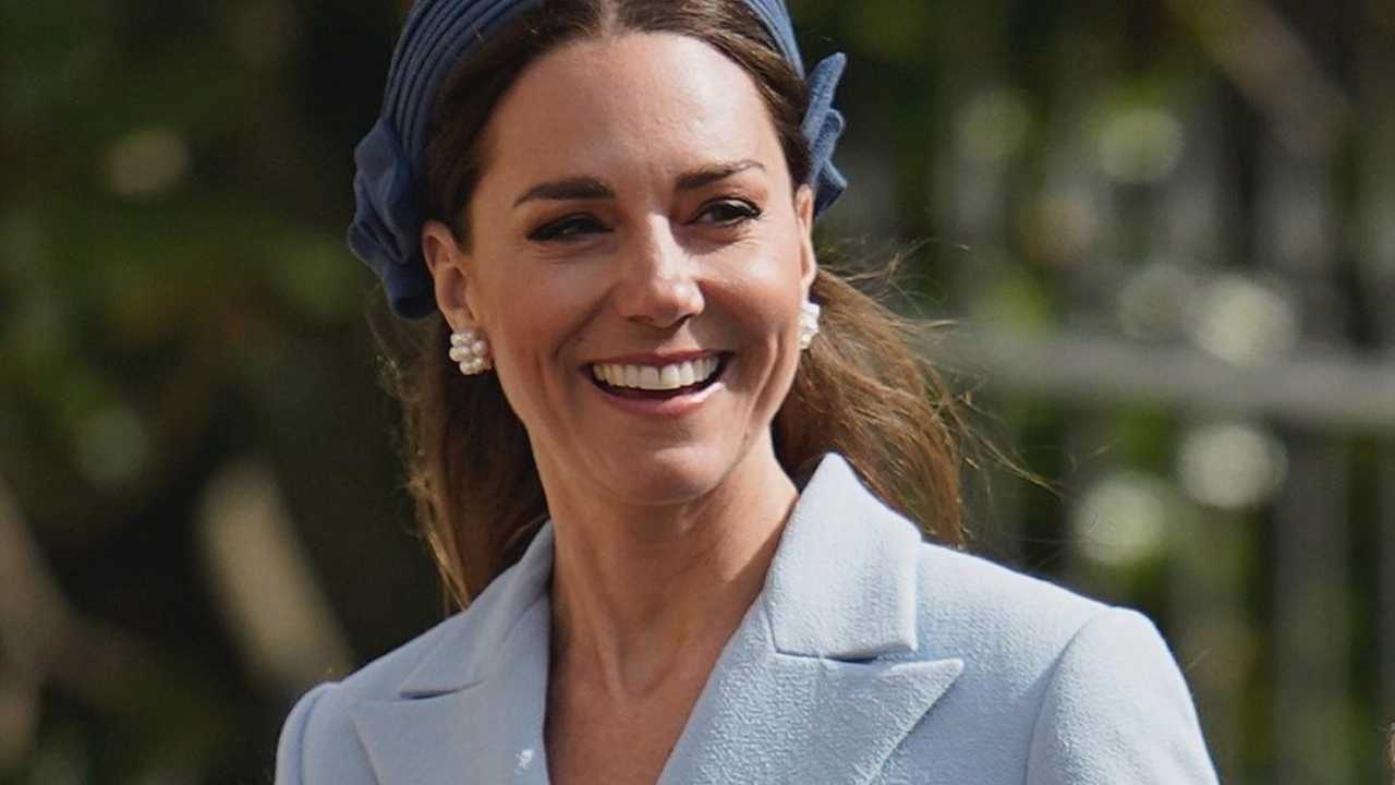 Kate Middleton ama l'azzurro
