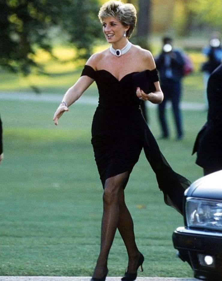 Lady Diana in revenge dress