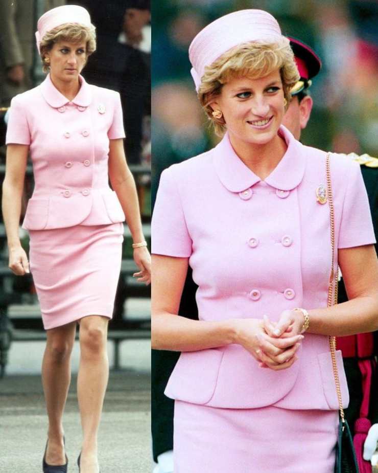 Lady Diana in rosa