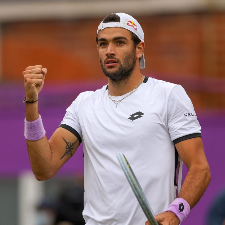 Matteo Berrettini con cappello 