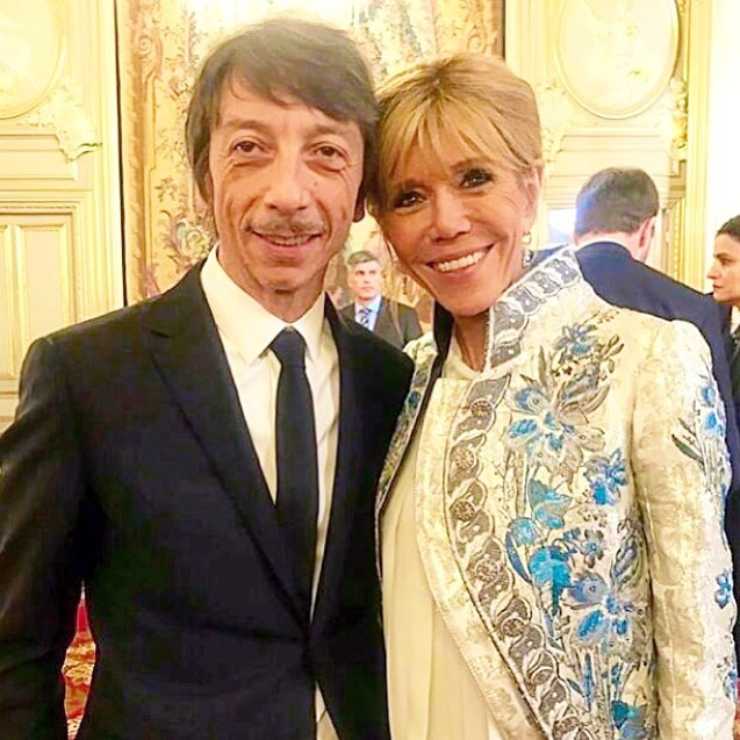 Pierpaolo Piccioli e First Lady francese 