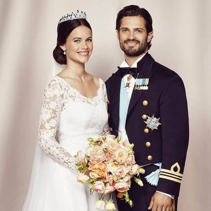 Sofia Hellqvist e Principe Carlo di Svezia matrimonio