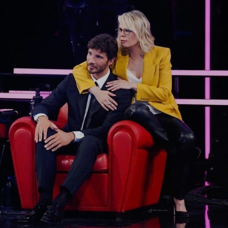 Stefano De Martino e Maria De Filippi ad Amici 