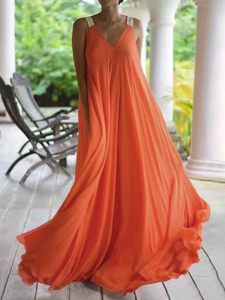 long dress chiffon