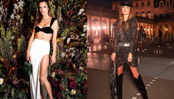 Alessandra Ambrosio scollature e stile bon