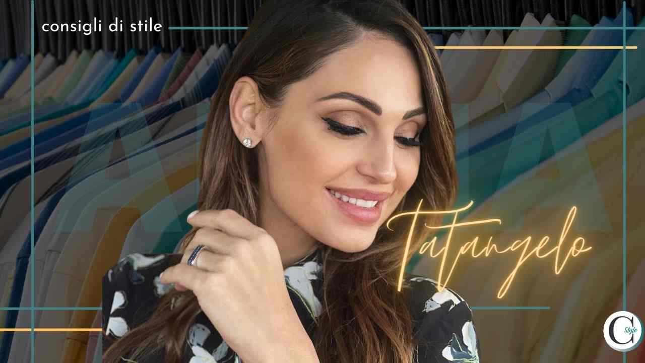 anna tatangelo come abbinare camicia