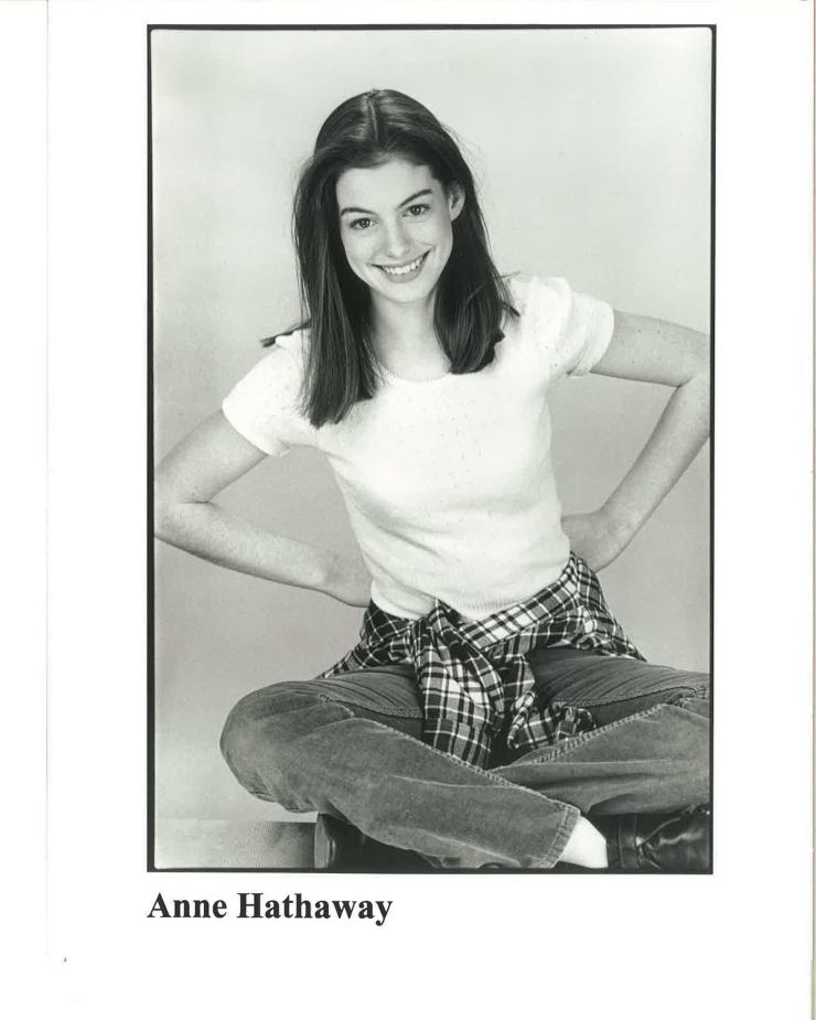 anne hathaway da piccola