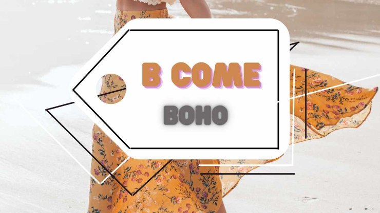 boho vocabolario moda