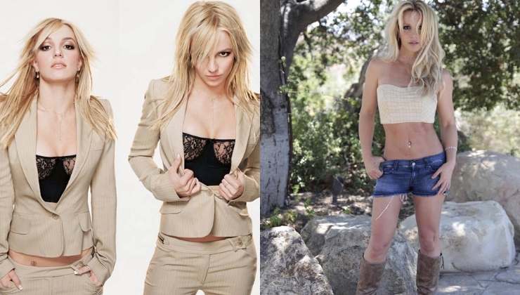 britney spears jeans e suit a vita bassa