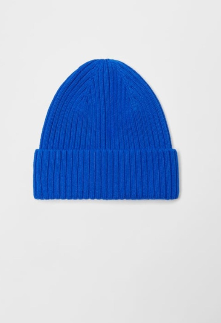 cappellino coste cotone zara kids bluette