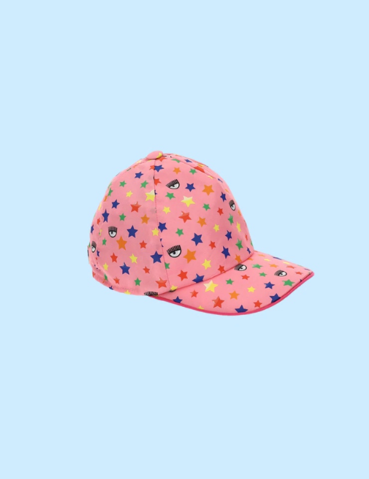 cappello visiera chiara ferragni bambino rosa