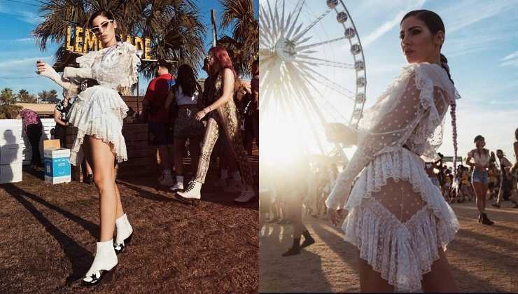 de lellis look 3 coachella