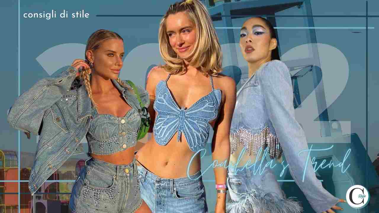 denim trend coachella