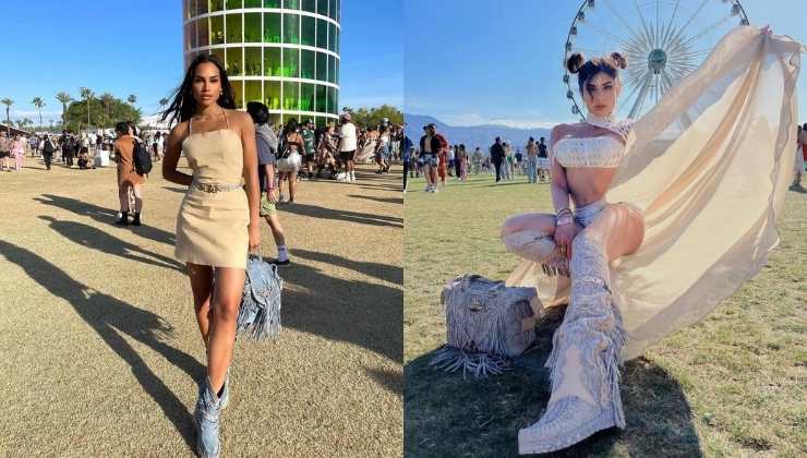 giulia e virginia outfit coachella