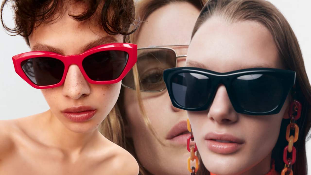 modelli occhiali da sole zara