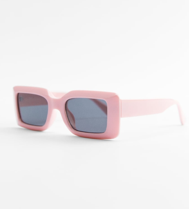 occhiali da sole rosa zara