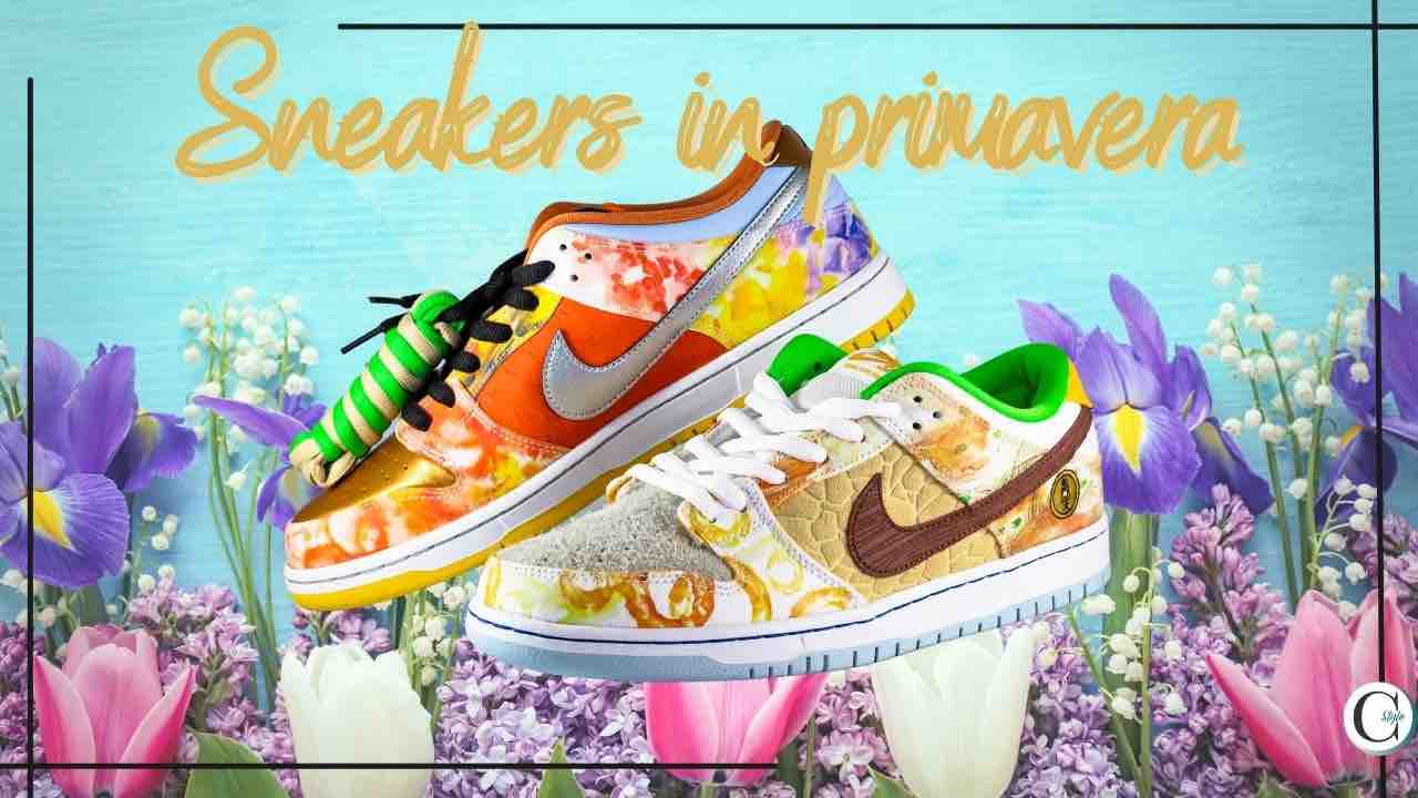 abbinamenti sneakers in primavera