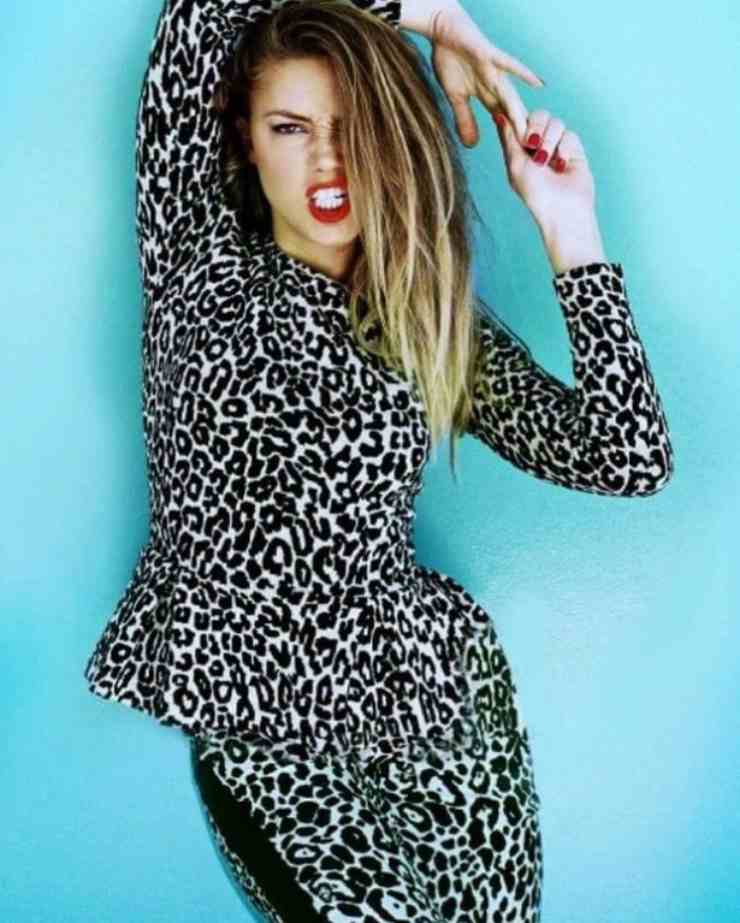 Amber Heard animalier