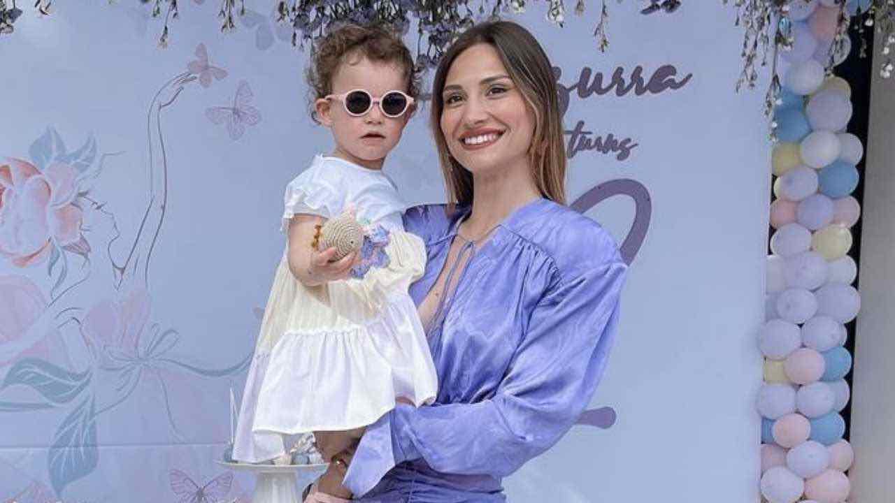 Beatrice Valli compleanno figlia