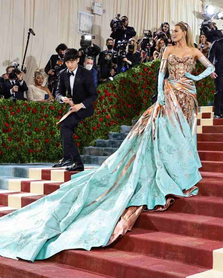 Blake Lively in Versace