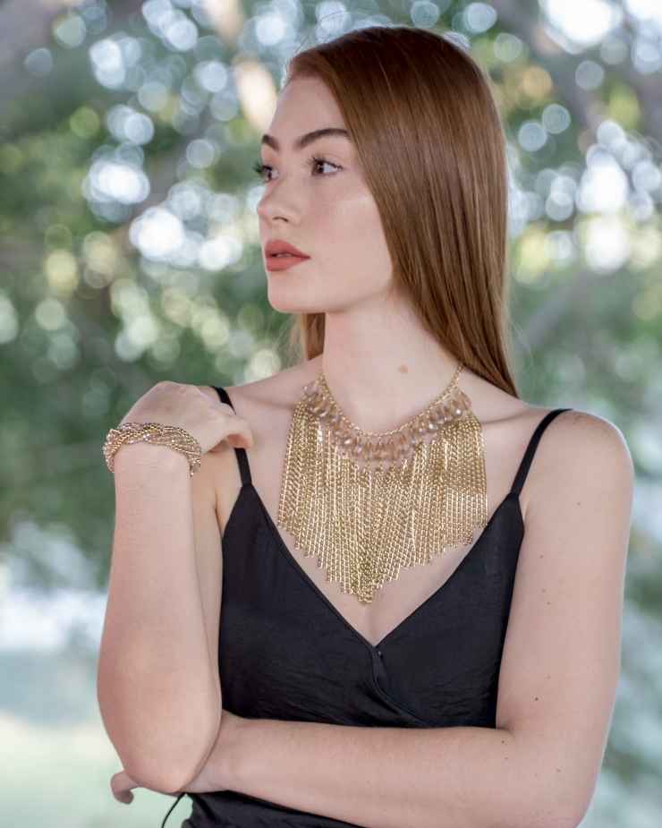 Collana maxi elegante