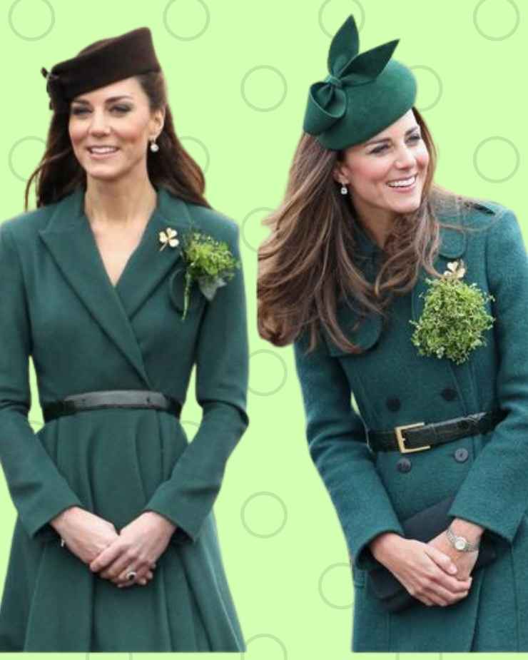 Kate Middleton in verde