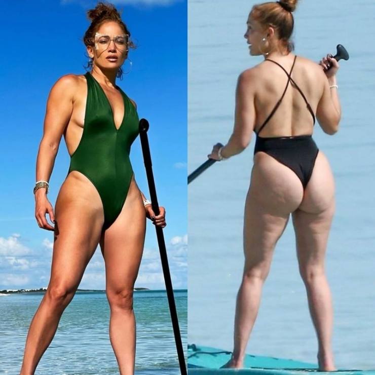 Jennifer Lopez al mare