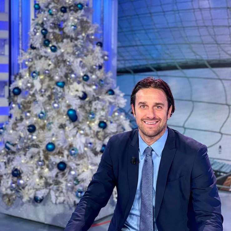 Luca Toni in blu