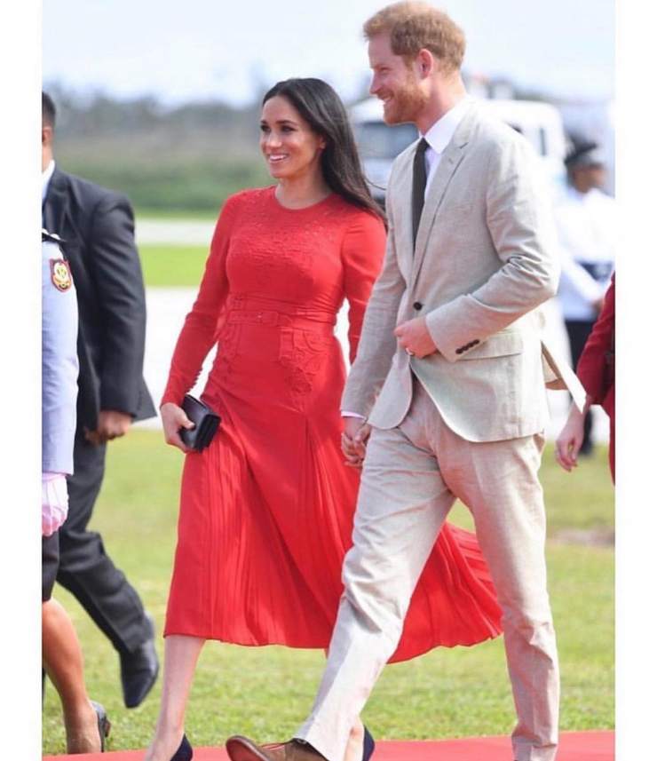 Meghan Markle con abito 