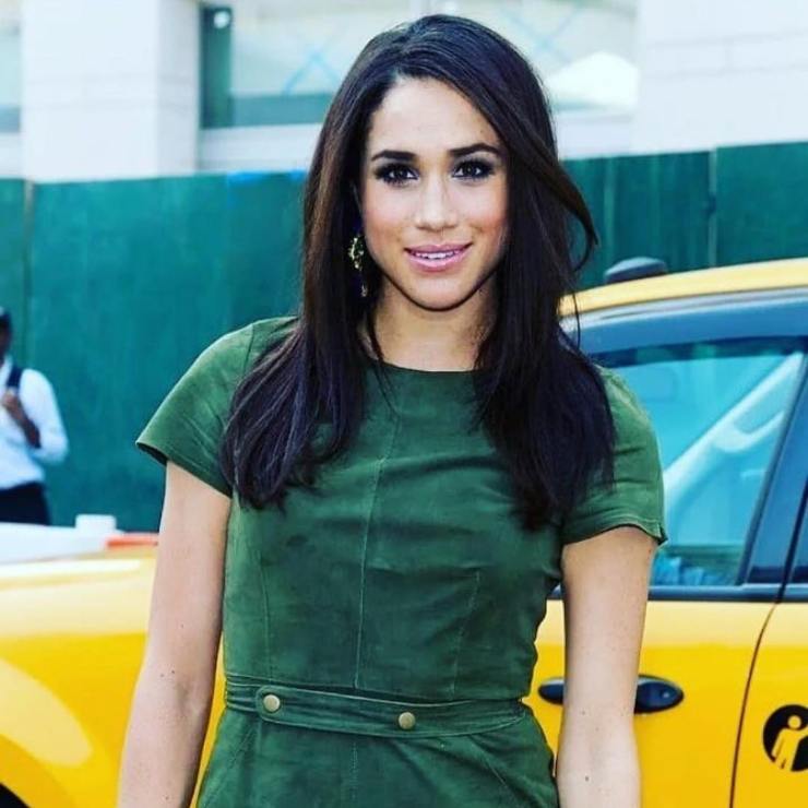 Meghan Markle in verde 