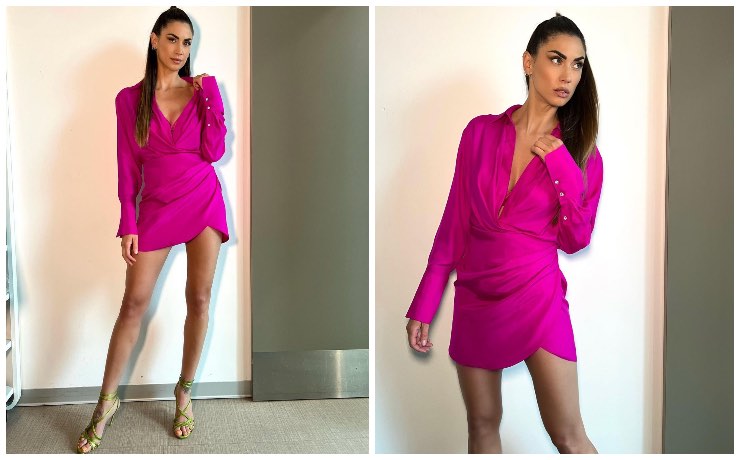 Melissa Satta minidress GAUGE81