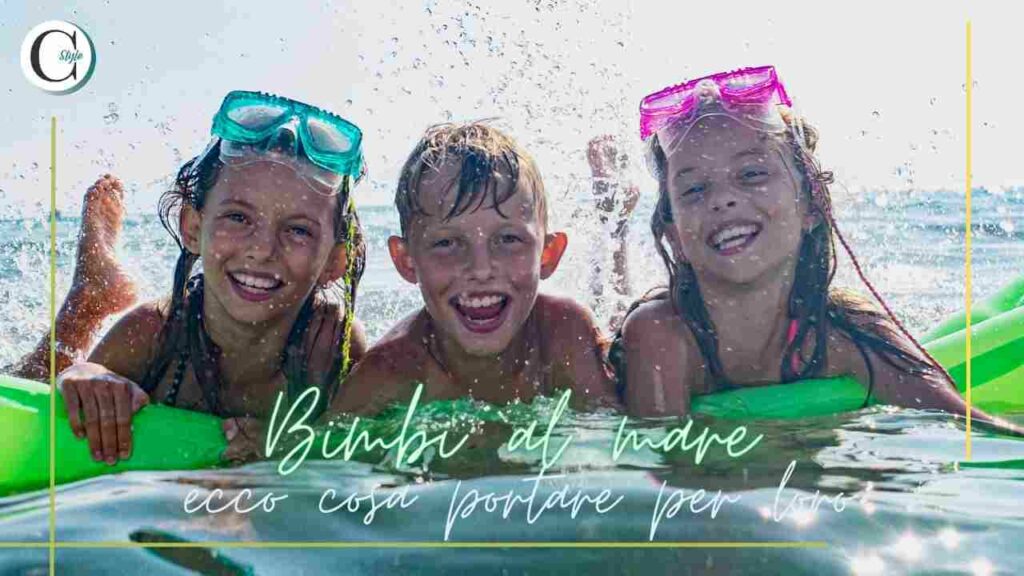 accessori per bimbi al mare