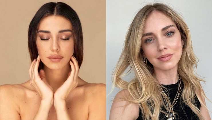 belen e ferragni trucco naturale