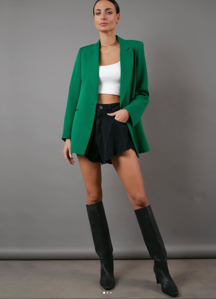 blazer verde