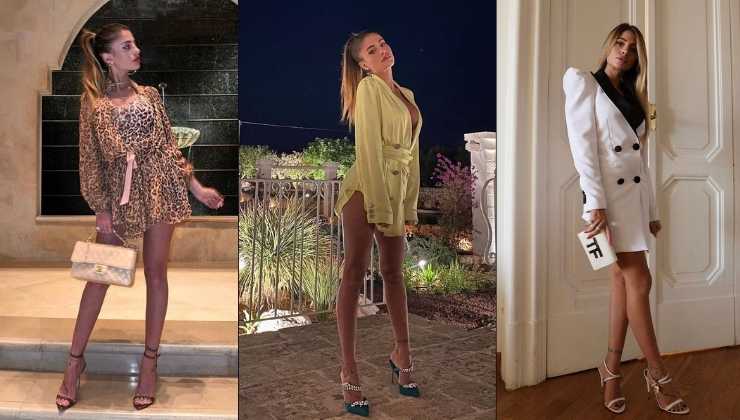 chiara nasti abito animalier, giallo e blaze