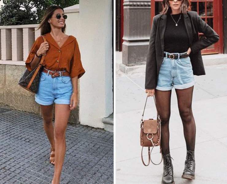 mini shorts jeans